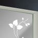  Зеркало "цветок" с LED подсветкой в алюминиевой рамке